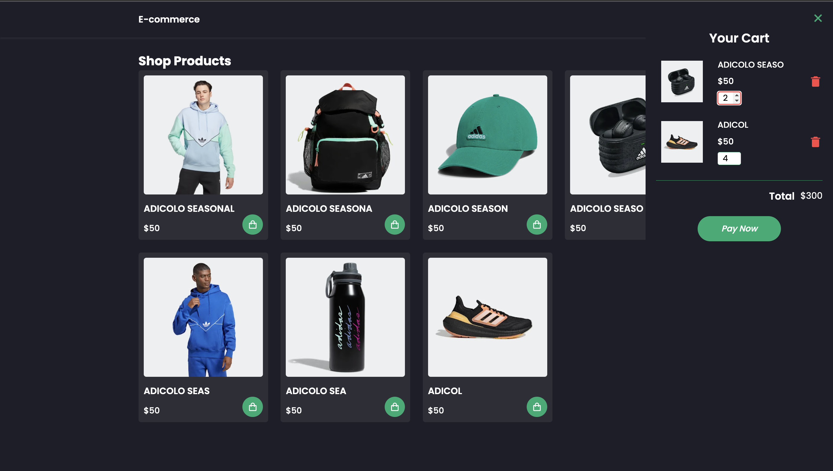 E-Commerce App en JavaScript